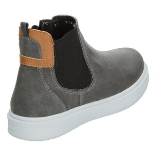 Foto 3 | Foto 3 | Botas Niño Blasito Gris Casual Chelsea Slip On Zipper Gris