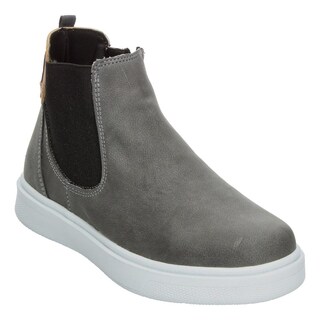 Foto 4 | Foto 4 | Botas Niño Blasito Gris Casual Chelsea Slip On Zipper Gris