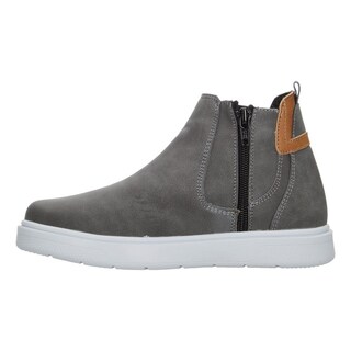 Foto 5 | Foto 5 | Botas Niño Blasito Gris Casual Chelsea Slip On Zipper Gris
