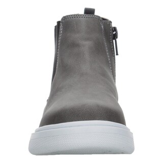 Foto 6 | Foto 6 | Botas Niño Blasito Gris Casual Chelsea Slip On Zipper Gris