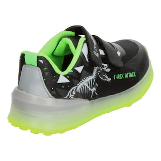 Foto 3 | Foto 3 | Tenis Niño Vavito T-rex Negro Verde Fosforescente Original Sneakers Tipo Bota Infantil Casual Verde