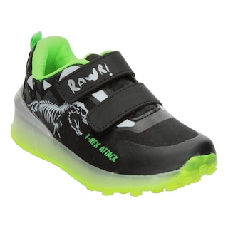 Foto 4 | Foto 4 | Tenis Niño Vavito T-rex Negro Verde Fosforescente Original Sneakers Tipo Bota Infantil Casual Verde