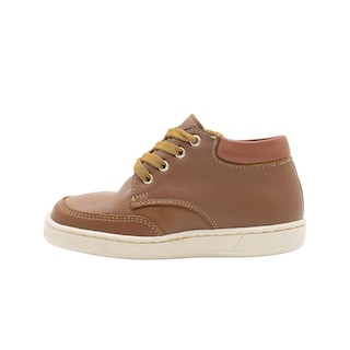 Foto 6 | Foto 6 | Botín Piel Niño Dogi Color Camel Plantilla Con Arco Suela Beige