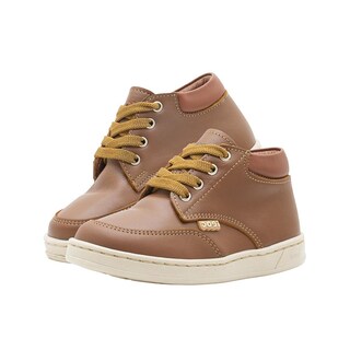 Foto 2 | Foto 2 | Botín Piel Niño Dogi  Color Camel Plantilla Con Arco Suela Beige