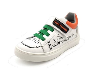 Foto 1 | Foto 1 | Hush Puppies Kids 286-enrico Color: Blanco Naranja Casual