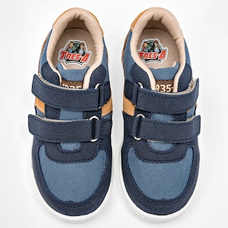 Foto 3 | Foto 3 | Tres-a Zapato Casual Para Niño Azul Multicolor