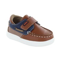 Audaz Zapato Casual Para Niño Camel Marino