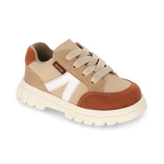 Foto 1 | Foto 1 | Zapato Casual Para Niño Audaz Color Beige 153002-l Con Agujeta Elastica