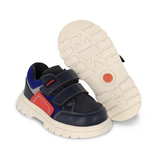 Foto 6 | Foto 6 | Zapato Casual para Niño Audaz Azul Marino Doble Ajuste Velcro