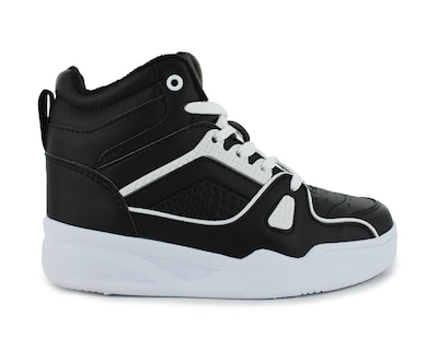 Foto 2 | Foto 2 | Tenis Casual Negro Blanco Infantil Koeno Re Newk