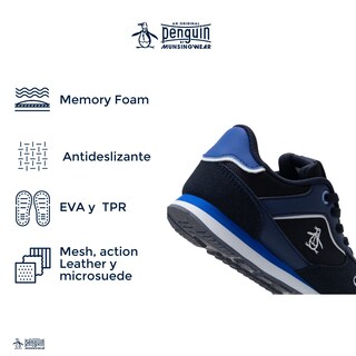 Foto 5 | Foto 5 | Tenis Original Penguin Style Calder Azul Marin O Para Niño