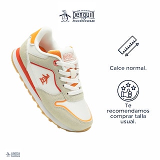 Foto 4 | Foto 4 | Tenis Original Penguin Style Calder Beige Para Niño