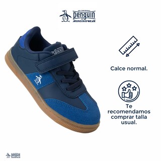 Foto 4 | Foto 4 | Tenis Casuales Original Penguin Style Gael Azul Marino Para Niño
