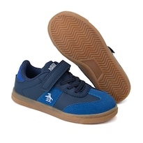 Tenis Casuales Original Penguin Style Gael Azul Marino Para Niño