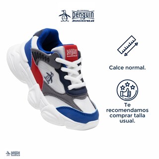 Foto 4 | Foto 4 | Tenis Casuales Original Penguin Style Cody Multicolor Para Niño