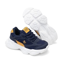 Tenis Casuales Original Penguin Style Cody Azul Marino Para Niño