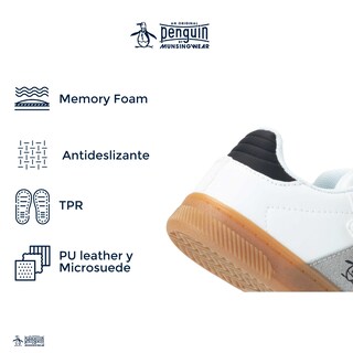 Foto 5 | Foto 5 | Tenis Casuales Original Penguin Style Gael Blanco Para Niño