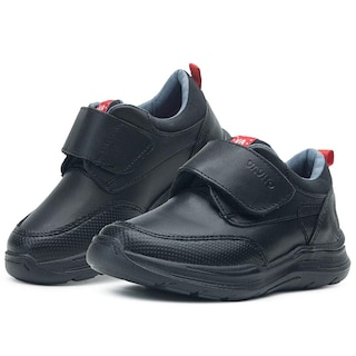 Foto 1 | Foto 1 | Zapato Niño Escolar Piel Negro Vavito Velcro Antiderrapante Negro