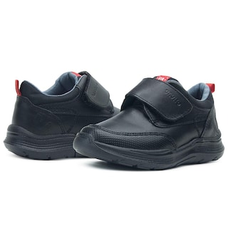 Foto 2 | Foto 2 | Zapato Niño Escolar Piel Negro Vavito Velcro Antiderrapante Negro