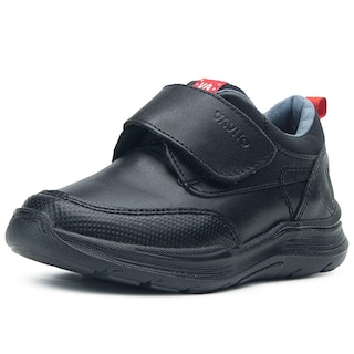 Foto 3 | Foto 3 | Zapato Niño Escolar Piel Negro Vavito Velcro Antiderrapante Negro