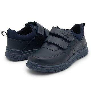 Foto 2 | Foto 2 | Zapato Chabelo Casual Niño Piel Antiderrapante Marino Velcro Azul Marino