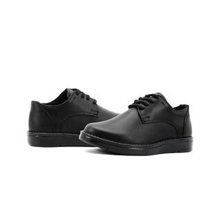 Foto 3 | Foto 3 | Zapato Escolar Para Niño Chabelo De Piel Con Antideslizante Negro
