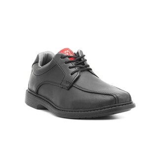 Foto 4 | Foto 4 | Zapato Escolar Para Niño Vavito De Piel Con Antiderrapante Negro