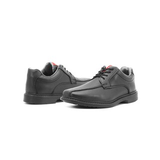 Foto 2 | Foto 2 | Zapato Escolar Para Niño Vavito De Piel Con Antiderrapante Negro