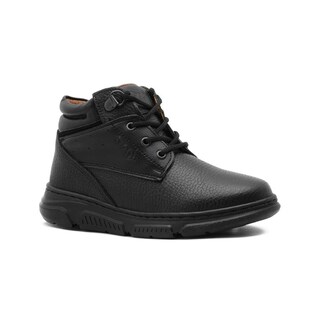 Foto 5 | Foto 5 | Zapato Escolar Para Niño Dogi De Piel Con Arco Suela Cosida Negro