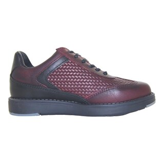Foto 3 | Foto 3 | Zapato Mocasin Niño Chabelo Piel Guinda/negro 22-26 Cafe