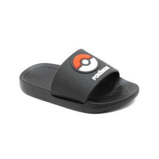 Foto 1 | Foto 1 | Sandalia Pokemon Gamer Pokebola Gamer Color Negro 18-21 Negro
