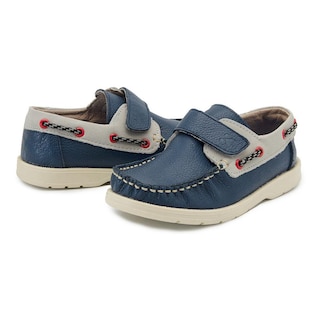 Foto 1 | Foto 1 | Zapato Mocasin Velcro Niño Piel Karsten Marino 18-21 Azul Marino