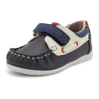 Foto 2 | Foto 2 | Zapato Mocasin Velcro Niño Piel Karsten Marino 14.5-17 Azul Marino