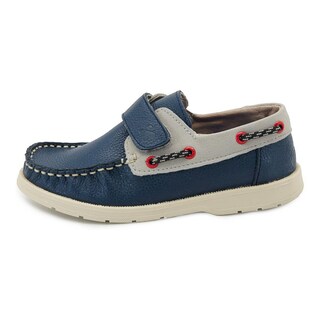 Foto 3 | Foto 3 | Zapato Mocasin Velcro Niño Piel Karsten Marino 18-21 Azul Marino