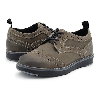 Foto 1 | Foto 1 | Zapato Chabelo Niño Agujeta Oxford Gris 15-17.5 Gris Oscuro