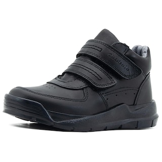 Foto 4 | Foto 4 | Zapato Escolar Bota Piel Con Ajuste De Velcro Para Niño Negro