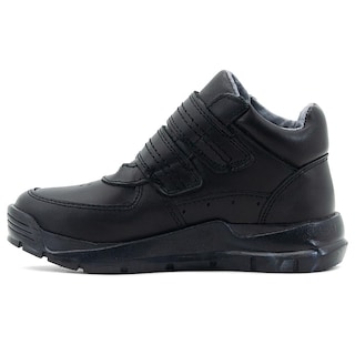 Foto 5 | Foto 5 | Zapato Escolar Bota Piel Con Ajuste De Velcro Para Niño Negro