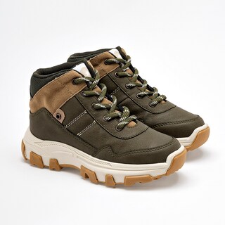 Foto 2 | Foto 2 | Moramora Zapato Para Hacer Hiking Para Niño Olivo Camel