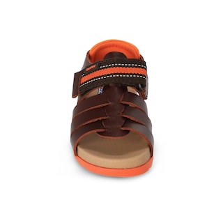 Foto 3 | Foto 3 | Sandalia Para Niño Audaz 101707-q Color Ladrillo Con Velcro