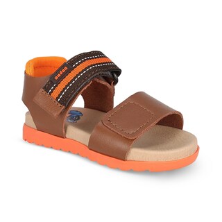 Foto 1 | Foto 1 | Sandalia Para Niño Audaz 101706-n Color Cafe Claro Con Ajuste Velcro