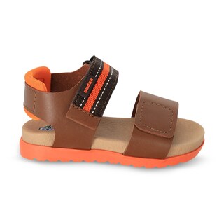 Foto 2 | Foto 2 | Sandalia Para Niño Audaz 101706-n Color Cafe Claro Con Ajuste Velcro