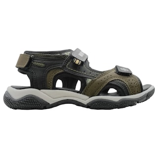 Foto 2 | Foto 2 | Sandalias Exterior Piel Vegana Color Olivo Para Niño De Rbcollection