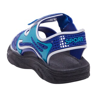 Foto 3 | Foto 3 | Sandalias Calzado Watanabe Color Azul Plástico Sporte Tobillo