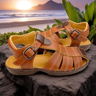 Foto 7 | Foto 7 | Huaraches Las Cuatas Zapatería Marrón Moderno para Niño