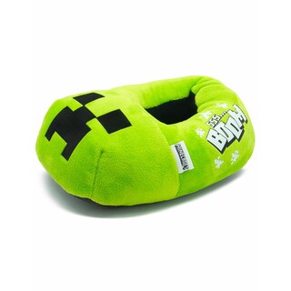Foto 4 | Foto 4 | Pantufla Yuyin Para Niño Diseño Minecraft Creeper Boom Ligera Verde