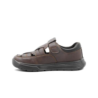 Foto 2 | Foto 2 | Sandalia Para Niño Cerrada Casual Uso Diario Color Chocolate Cafe