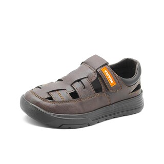 Foto 4 | Foto 4 | Sandalia Para Niño Cerrada Casual Uso Diario Color Chocolate Cafe