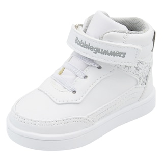 Foto 4 | Foto 4 | Tenis Bota Escolar Bubble Gummers Niño Jucca Blanco/gris