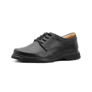 Foto 4 | Foto 4 | Zapato Escolar Para Niño Casuales Transpirable Piel Ligeros Negro