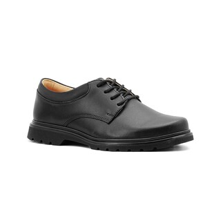 Foto 5 | Foto 5 | Zapato Escolar Para Niño Casuales Transpirable Piel Ligeros Negro